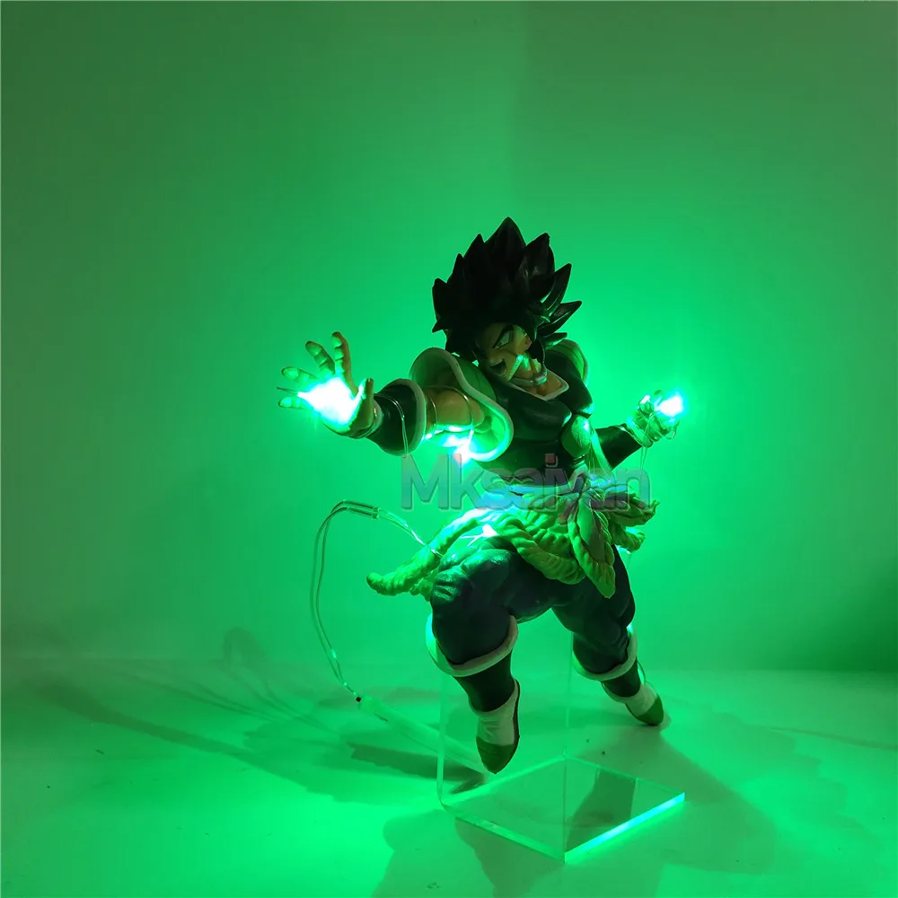 Dragon Ball лампа светодиодный фигурка броли ПВХ Модель Фигурки Dragon Ball Супер фигурка Broli DBZ DIY Lampara детские игрушки