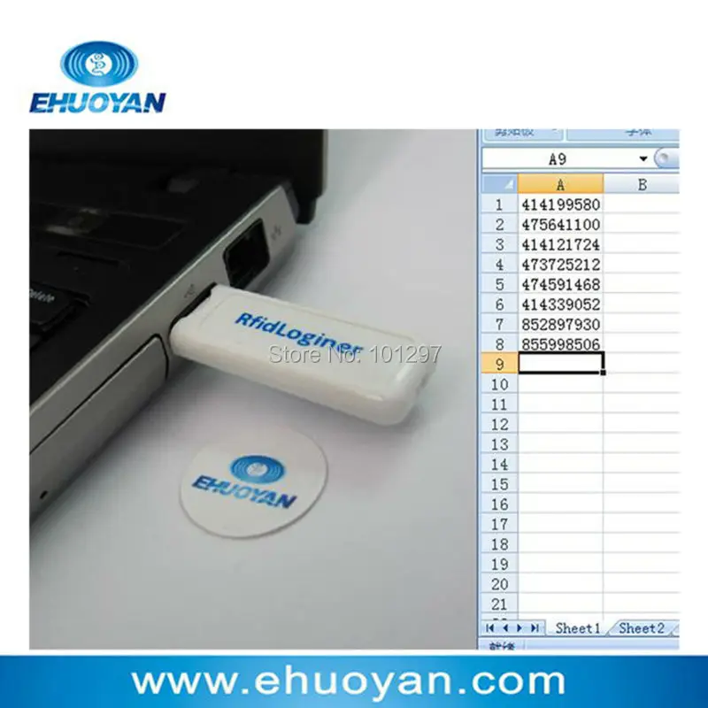 USB ключ эмуляция Keyboad rfid NFC считыватель 13,56 МГц ISO 14443A Linux Android iPad планшет мобильный+ 2 метки