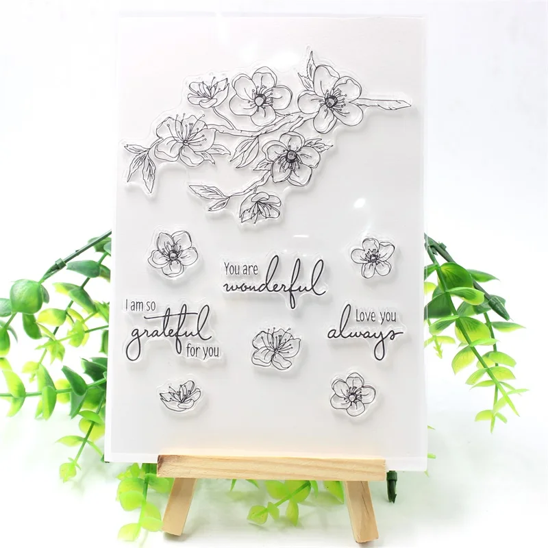 Прозрачные силиконовые штампы YPP CRAFT Always Love You для скрапбукинга сделай
