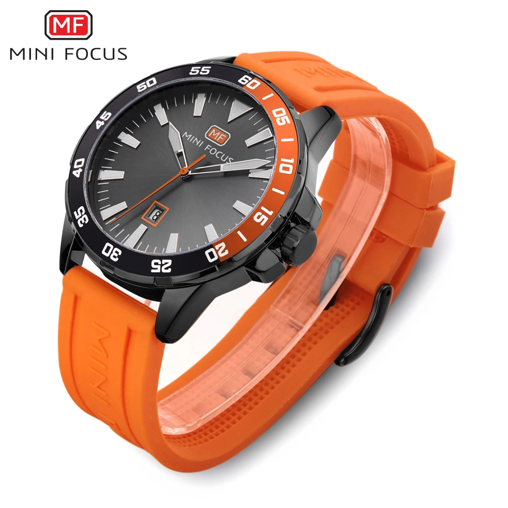 Часы MINIFOCUS мужские наручные кварцевые роскошные Брендовые спортивные MF0020G.01 |