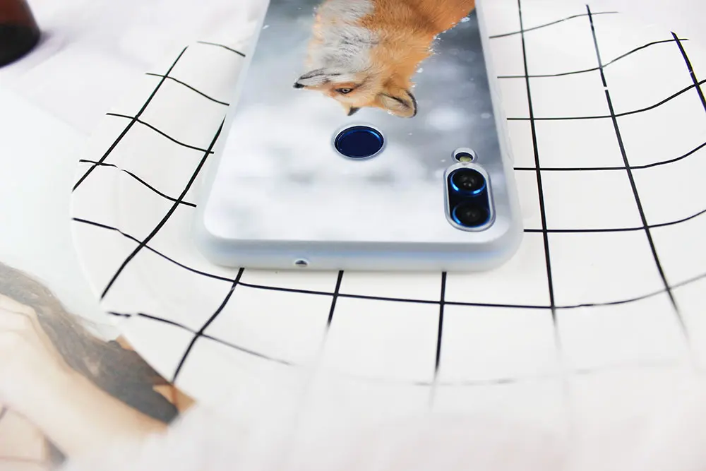 Мягкий ТПУ чехол Mr cute Fox для huawei Honor 9 10 Lite 6X 7X 8X Max 7A 5,7 дюймов 8A 8C V20 PLAY 9i