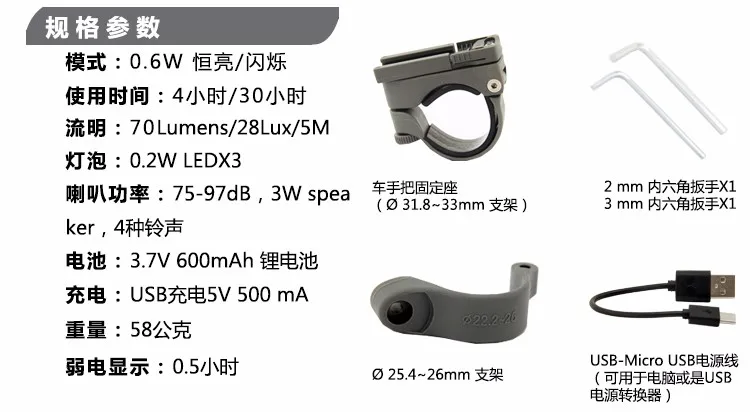 TOPEAK дорога и горы для езды на велосипеде оборудование для велосипедных аксессуаров беспроводной Гудок с дистанционным управлением колокол TMS076 фары