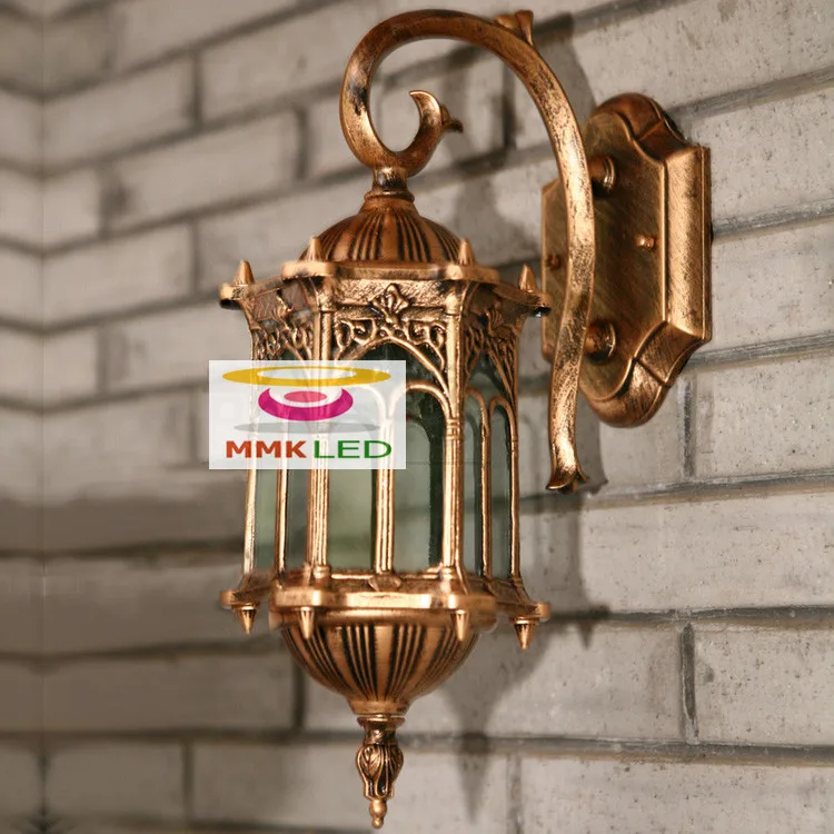 Европейская настенная лампа наружный водонепроницаемый фонарь для сада