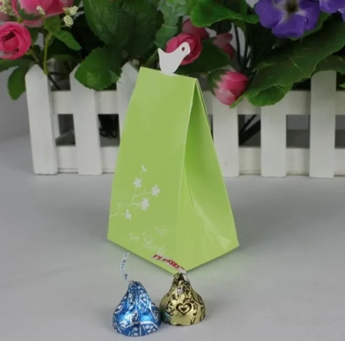 Любовь Птица Свадебная вечеринка пользу коробка конфет caixa de doces романтический