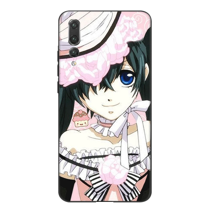 Mobile Phone Case For Huawei Y5 Y6 Y7 Y9 Prime Mate 10 20 Pro Nova 2i 3i 2 3 4 Lite Cover Anime Black Butler Kuroshitsuji | Мобильные