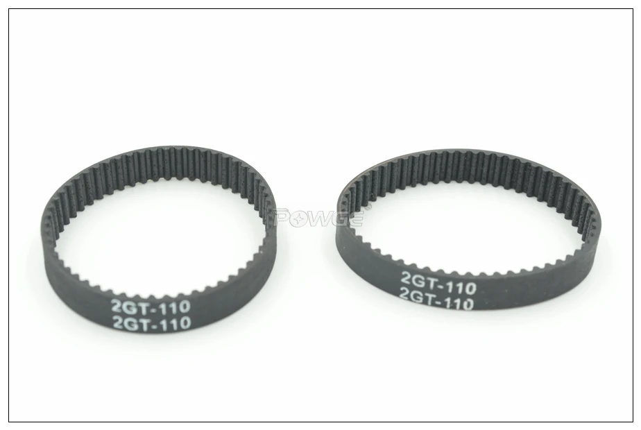 POWGE 96 98 100 102 104 106 108 110 112 GT2 зубчатый ремень W = 3/6/9 мм 2GT замкнутому циклу синхронного