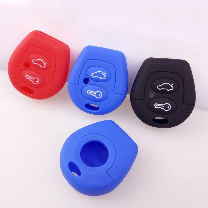 2 Button Remote Silicone Key Cover Fob Case Fit For Seat Corboda Leon Ibiza Toledo Alhambra Altea Arosa Shell Holder Protector |