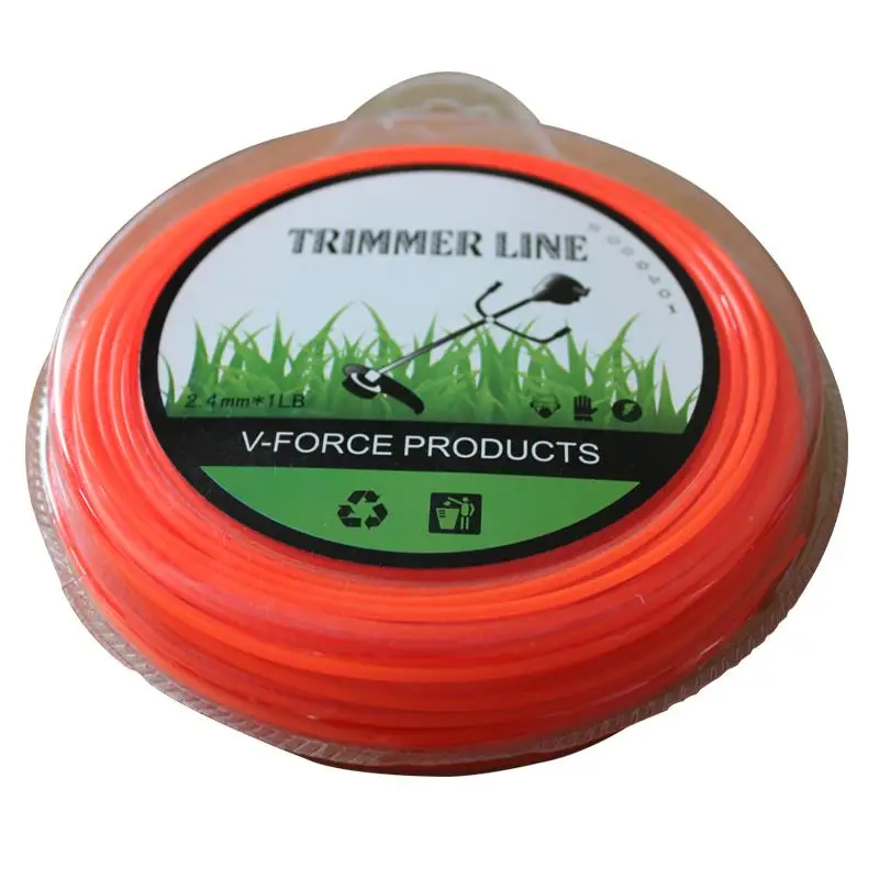GARSS линия триммера квадратная. 095 'ɲ 4 мм X 1LB./500 г STRIMMER головка нейлон PA6 резки