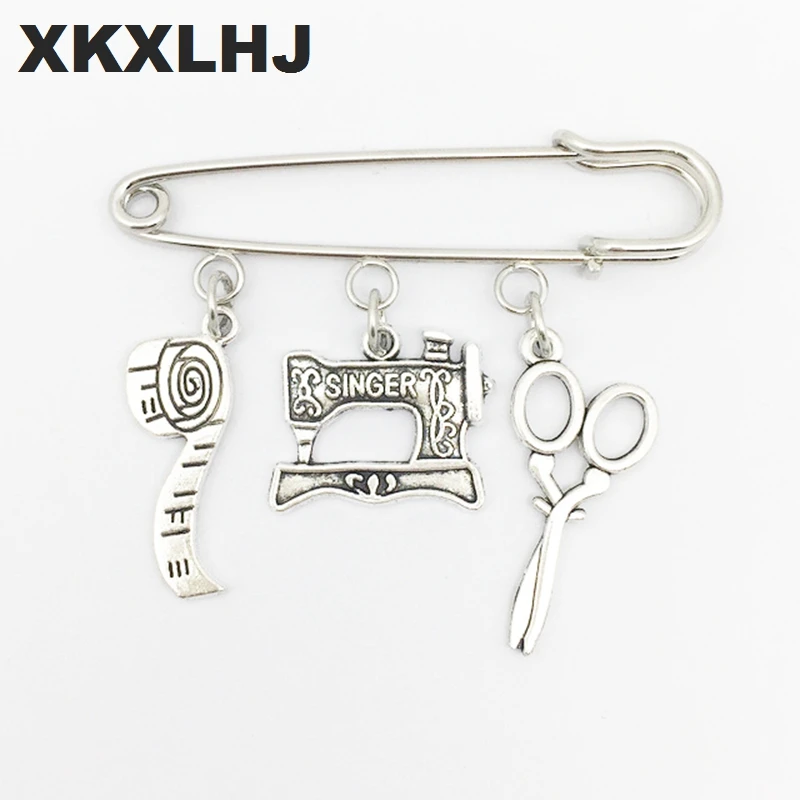 XKXLHJ 2018New tem брошь в виде швейной машины для шитья Элегантная Брошь шитья|Броши| |