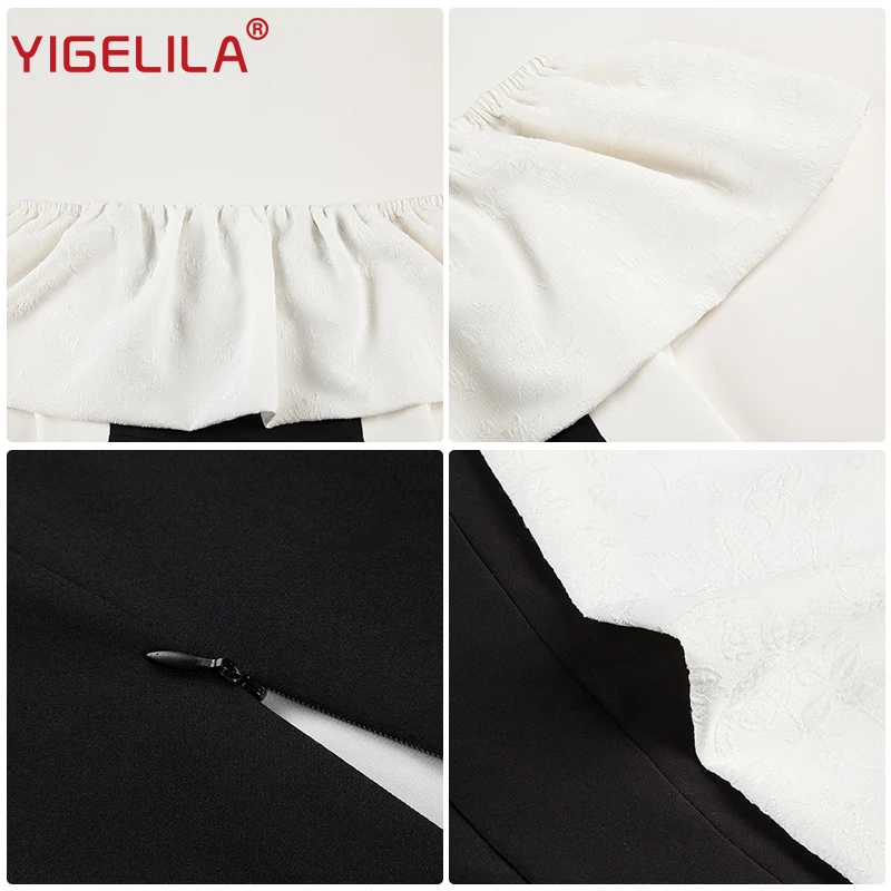 Женское вечернее платье YIGELILA облегающее с вырезом лодочкой и открытыми плечами