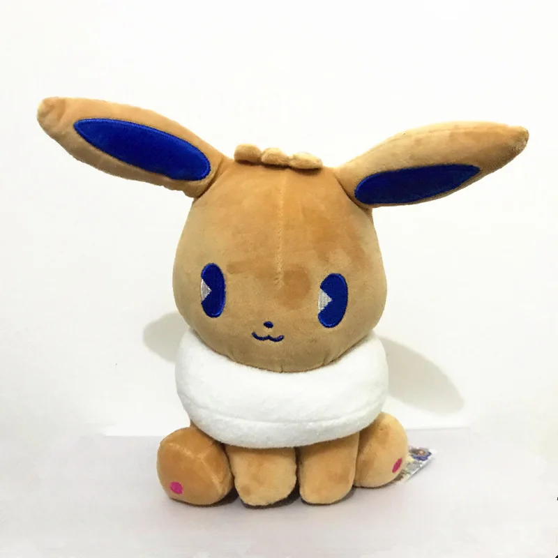 2 Лето Сода карманные животные Пикачу Eevee Семья плюшевые куклы Sylveon Aquali Espeon Jolteon Vaporeon игрушка детский подарок 20 см - Цвет: 2