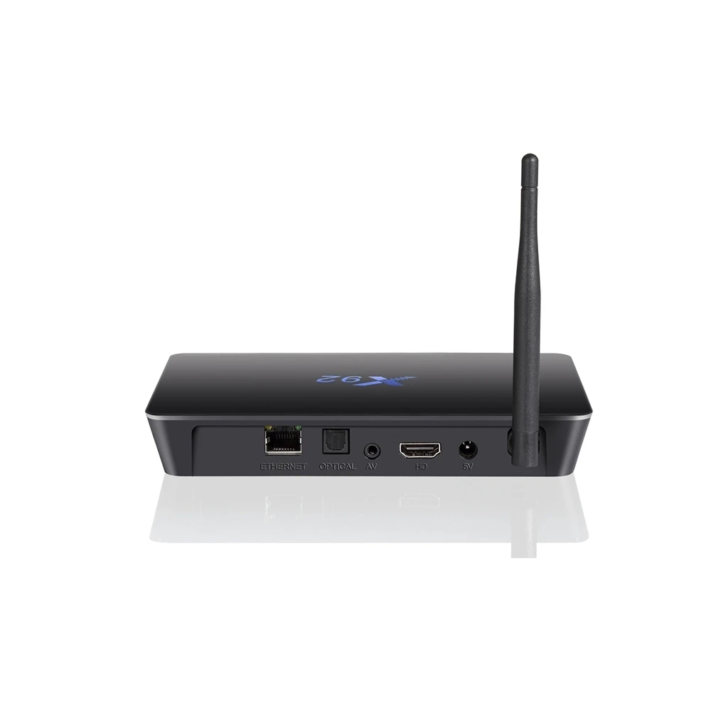 X92 ТВ Box Amlogic S912 Восьмиядерный 2/3 г RAM16/32 Встроенная память 2.4 ГГц/ 5.8 ГГц Wi Fi HDMI 2.0a с USB