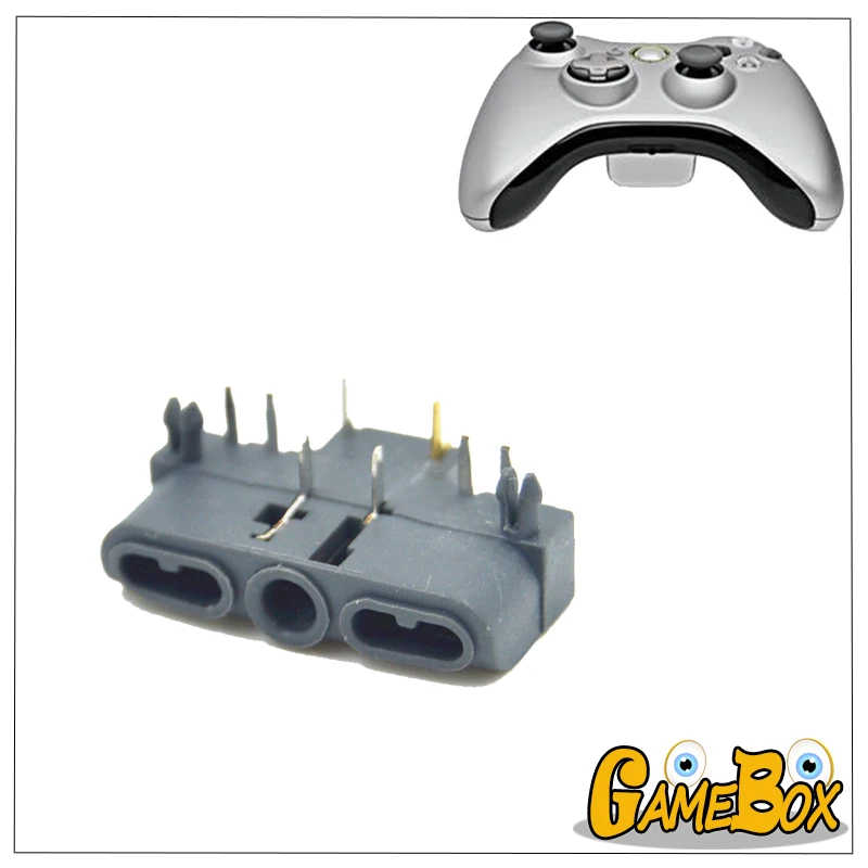 Разъем для наушников Microsoft XBox 360 разъем беспроводного проводного контроллера XBOX