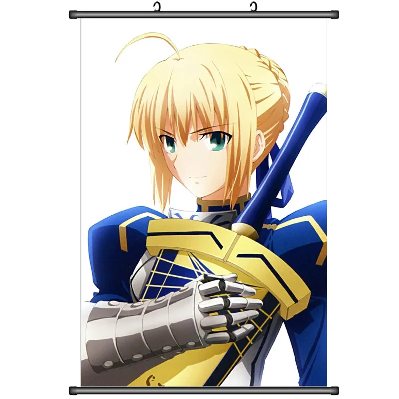 Японский аниме Fate/Grand Order FGO Fate/Zero Altria Pendragon Saber King Arthur домашний Декор настенный