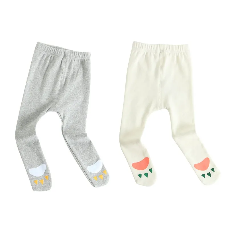 0-2y Infant Baby Girl Tight Knitted Cotton Warm Panty Solid Color Children's Tights Fashion Stocking |