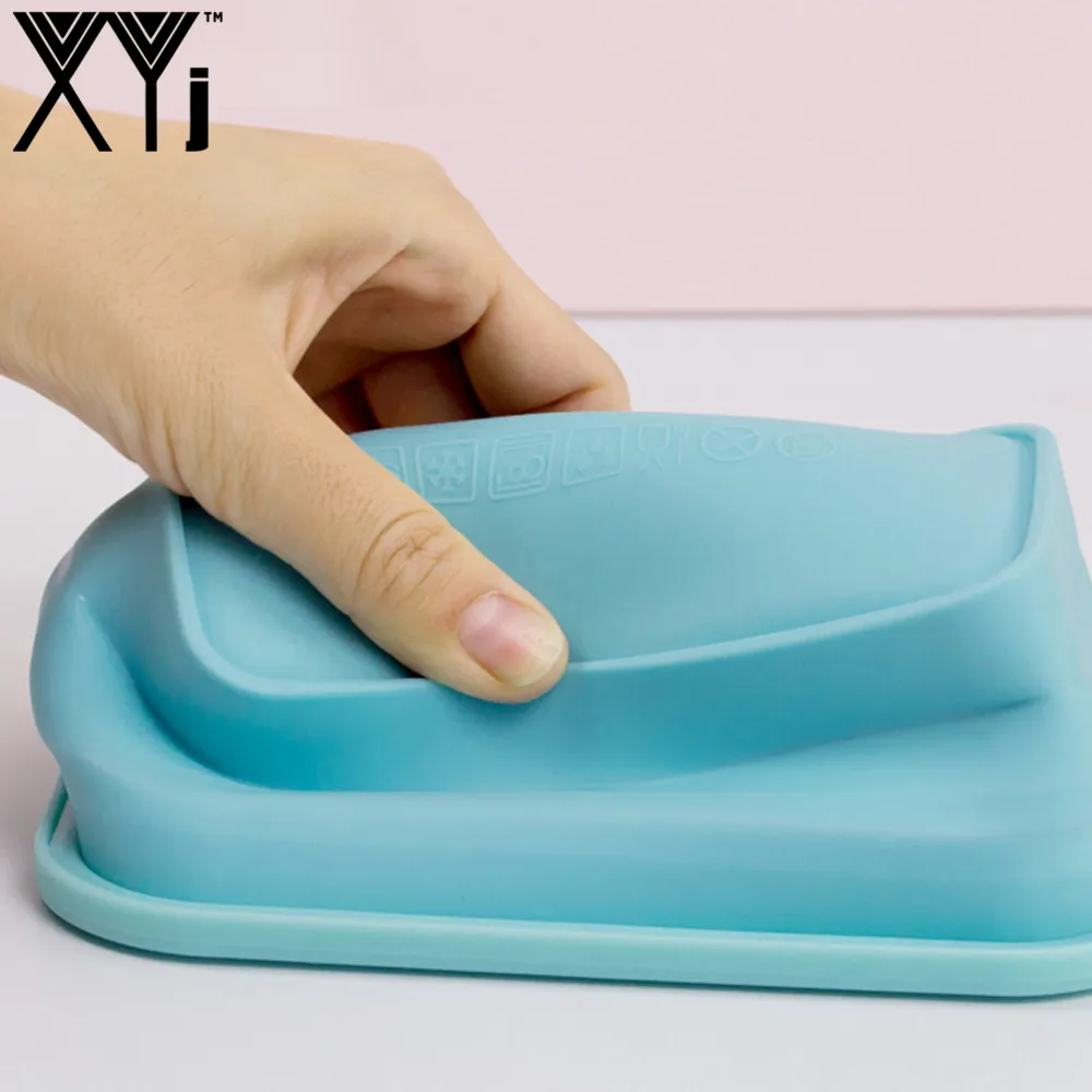 XYj Коробки для обедов 4 Комплекты из микроволновая печь посуда Еда Складной