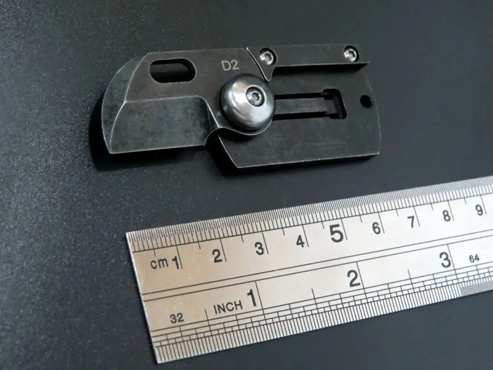 ZZSQ обновлен C188 Dog Tag мини складные ножи D2 лезвие Сталь ручка Отдых Открытый
