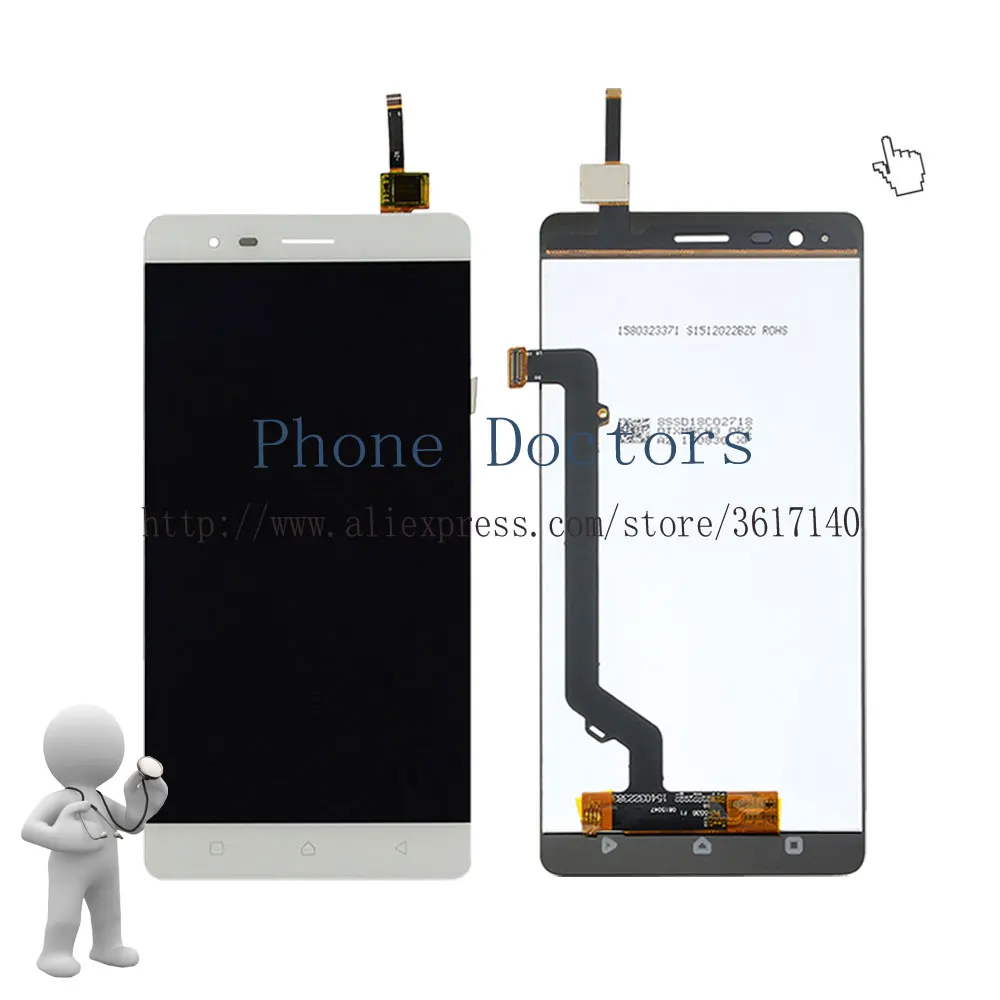 5 ''Новый сенсорный экран дигитайзер стекло + ЖК дисплей в сборе для Lenovo K5 Note A7020