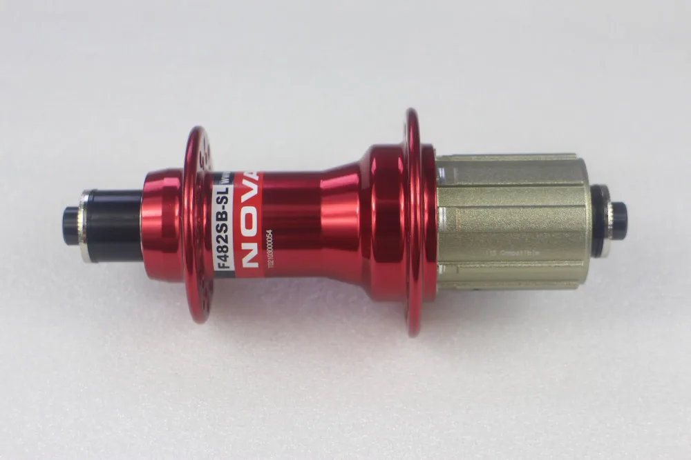 228g Novatec F482SB-SL SUPER светильник 24 H шоссейный велосипед Задняя втулка с отверстиями