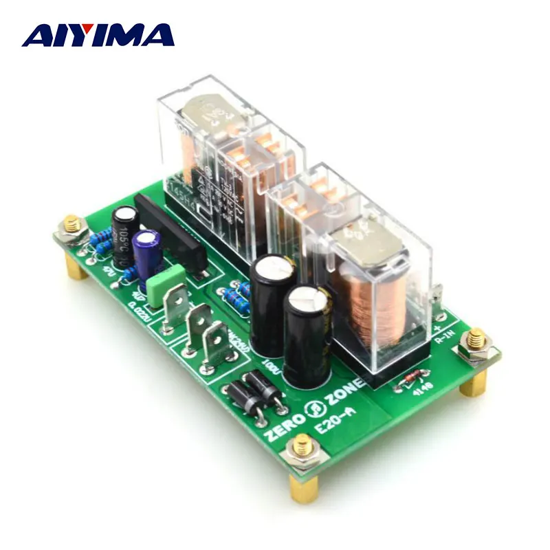 Aiyima аудио Портативная колонка защиты доска E20 A C1237 AC24V двойной параллельной Omron