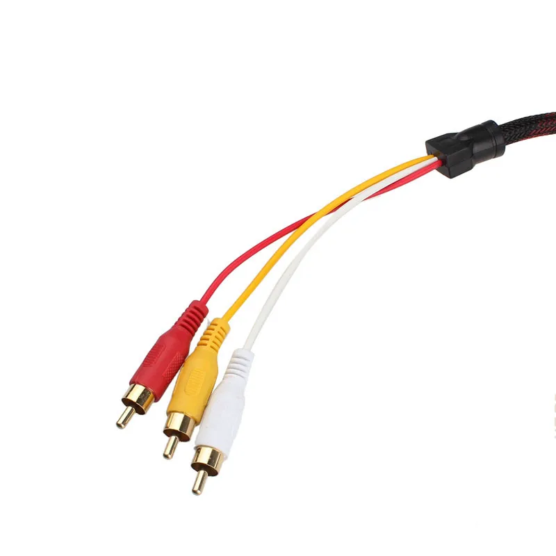 HIPERDEAL HDMI высокое качество к 3 RCA 1 5 м кабель Мужской адаптер конвертер для HDTV D30 Feb2|3