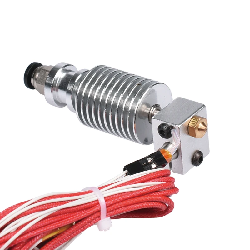 3D-принтеры Запчасти DIY V6 экструдер Bowden Hotend для 1 75 мм/3 мм нити 0 2/0 3/0 4/0 5/0 6/0 8/1