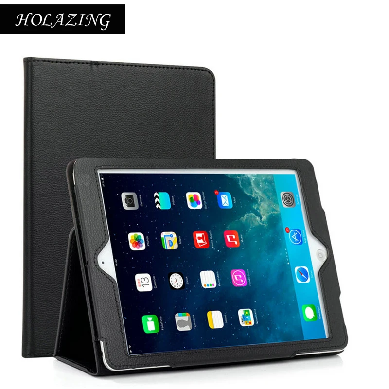 Чехол книжка с функцией подставки для нового iPad 2017 9 7 из искусственной кожи