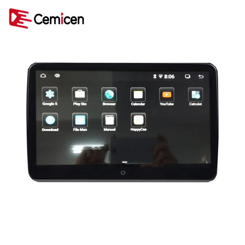 Монитор на подголовник автомобиля Cemicen 10 6 дюйма Android 0 1920*1080 HD 1080P Wi Fi