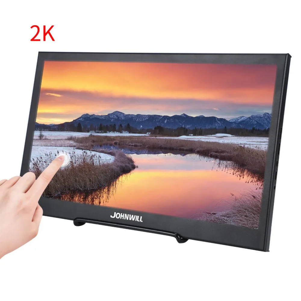 Новый сенсорный экран 13 3 дюйма 2K разрешение 2560*1440 HD монитор с USB HDMI портом для PS3 PS4