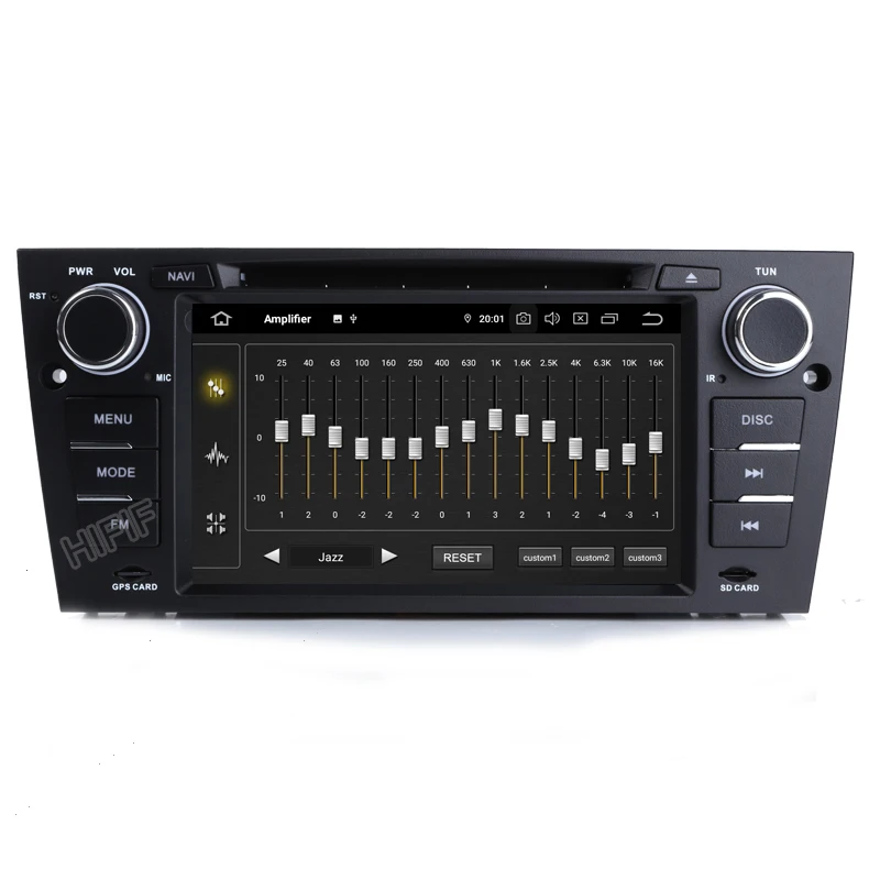 Автомобильный DVD плеер IPS DSP Android 11 для BMW/3 серии E90/E91/E92/E93 Octa Cores 4 Гб RAM 32 ГБ ROM 3G/4G Wifi GPS