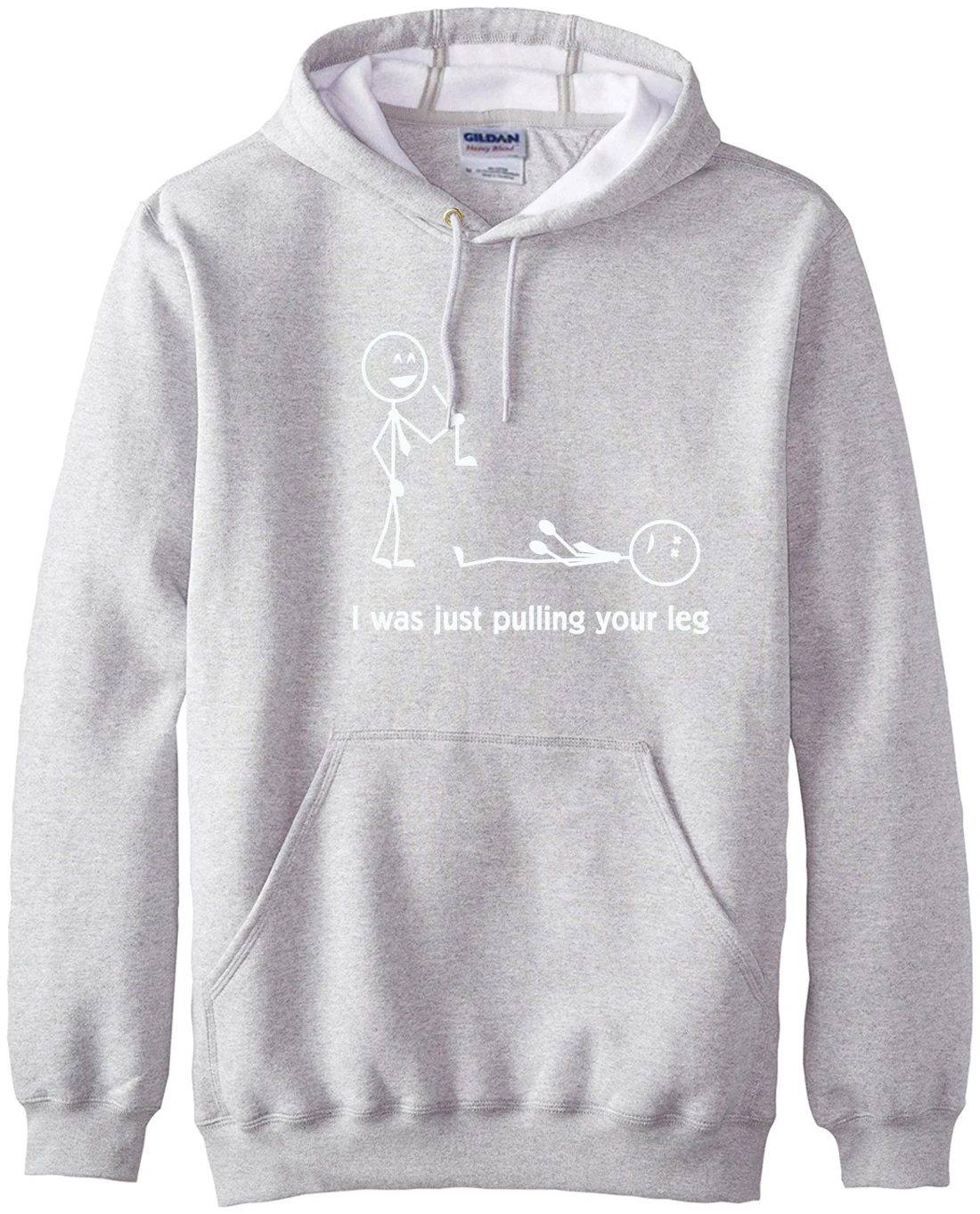 Забавные мужские толстовки для взрослых весна-Зима 2019 с капюшоном I Was Just drawing Your Leg