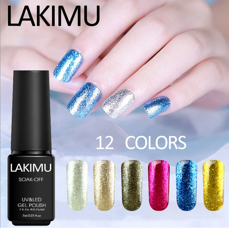 Lakimu Профессиональный Гель лак для ногтей маникюрная основа верхнее покрытие