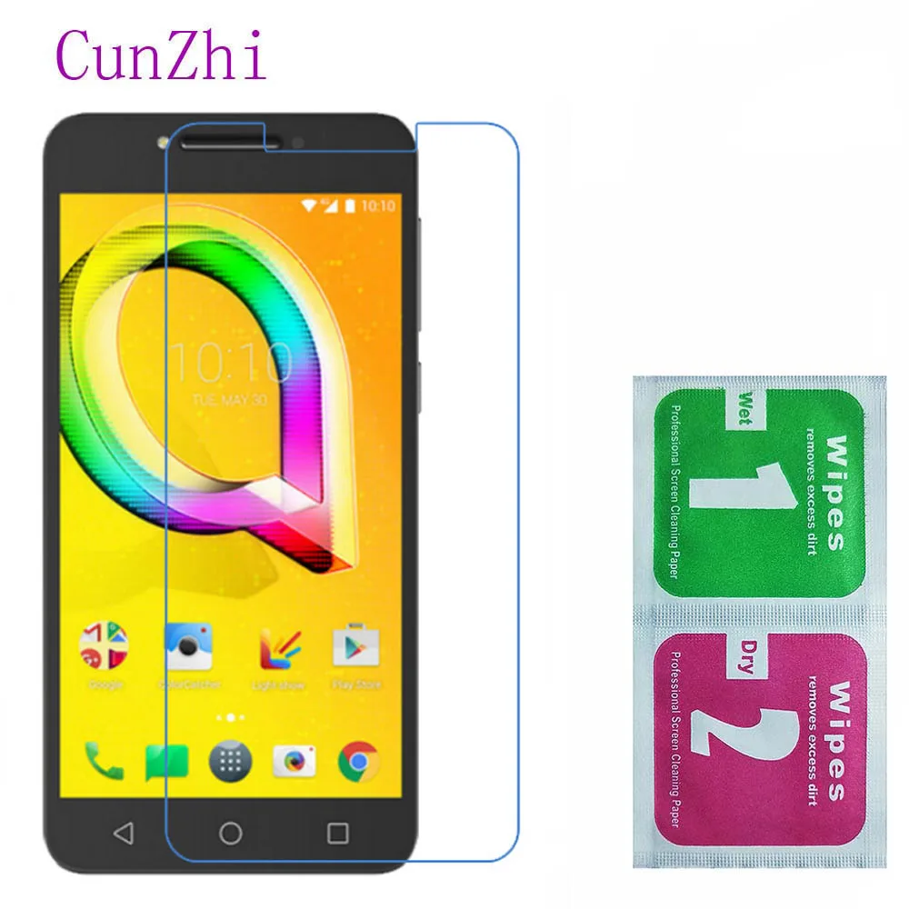 Защитная пленка с нанопокрытием HD для Alcatel A5 2 шт. Взрывозащищенная защитой от