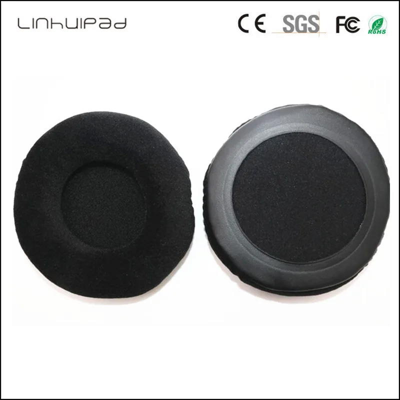 Накладки Linhuipad на наушники бархатные накладки 9 см для Sennheiser HD205 HD215 HD225 Pro700 1 пара|ear