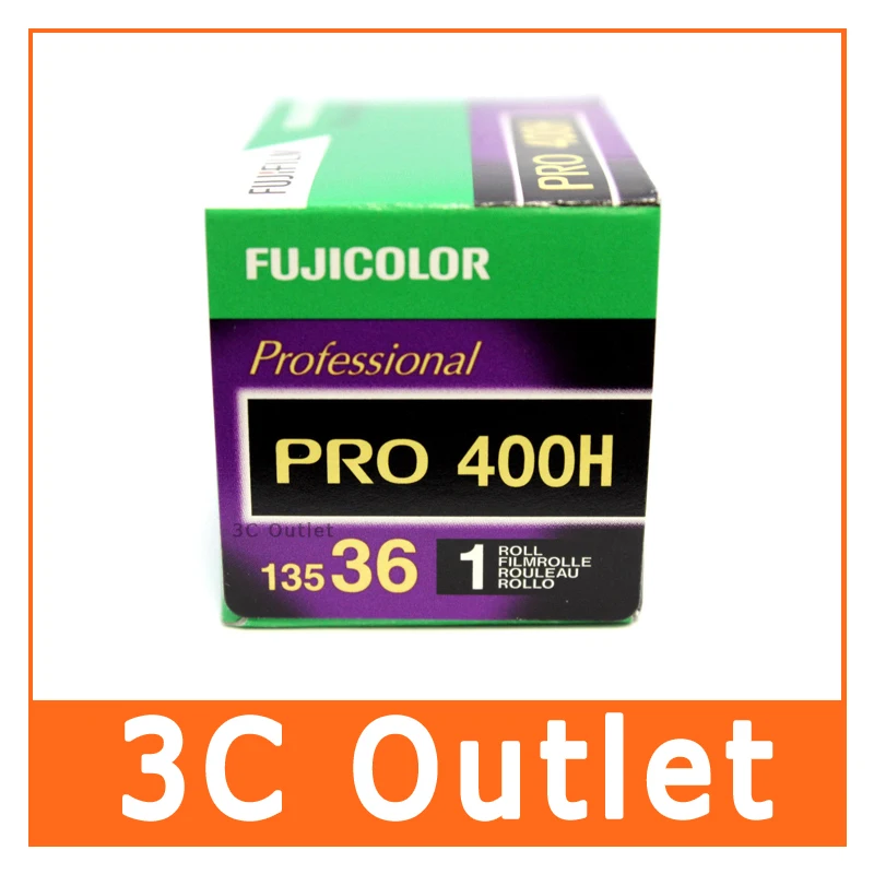 5 рулонов x Fujifilm Fujicolor Professional PRO 400H 135 цветная отрицательная рулонная пленка ISO 400 36