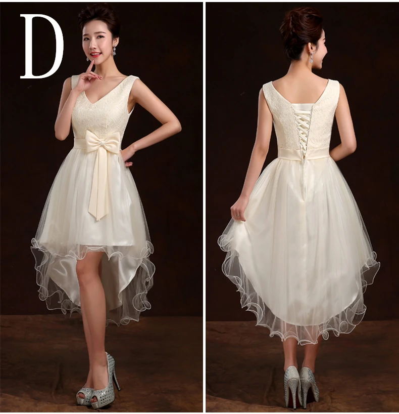 2019 горячая распродажа новые формальные Короткие подружки невесты одно плечо