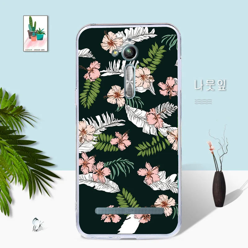 Чехол для Asus Zenfone Go ZB500KL ZB500KG 5 0 дюймов назад кремния Мягкие TPU чехол сумка