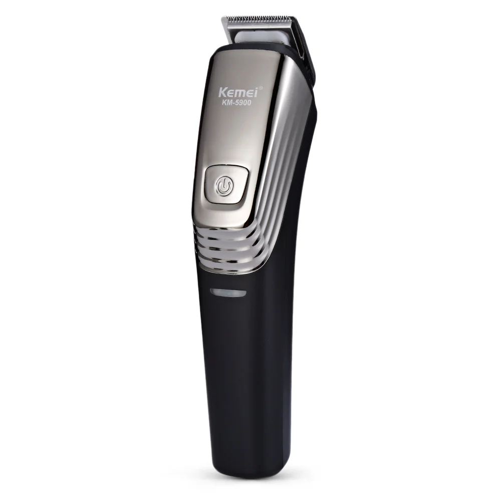 Kemei-5900 6 в 1 моющиеся Перезаряжаемые машинка для стрижки волос электрические машинки для стрижки волос бритва триммер для бороды Для мужчин волос с машина