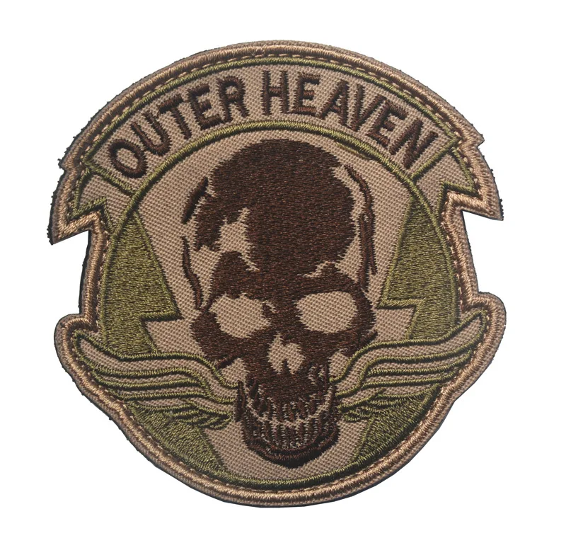 MGS Peace Walker badge MGS оборудование outer Heaven вышивка повязки на руку