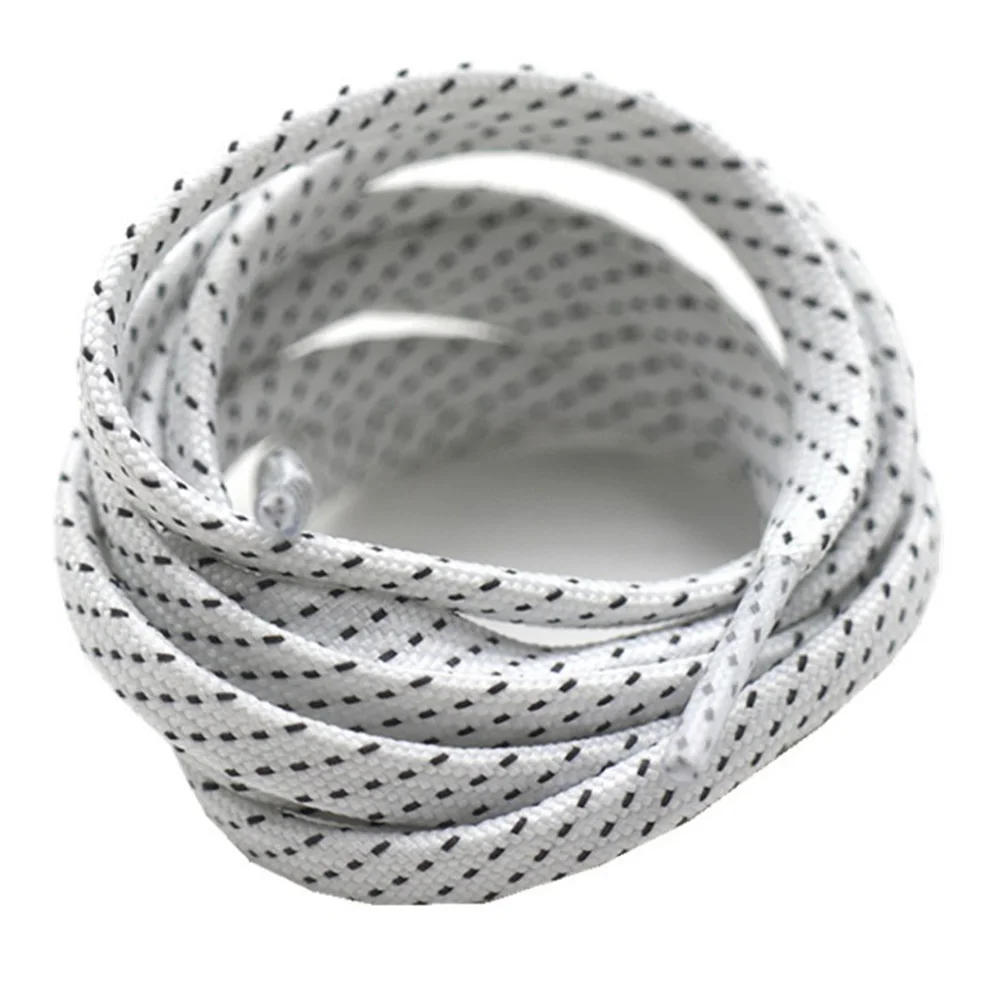 Светоотражающие шнурки для бега двухслойные плоские 3 м Спортивная безопасная