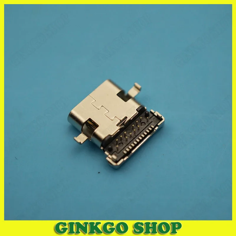 

200pcs Copper C Type 3.1 USB Jack Connector 24P Patch Taping USB Jack Female Plug Socket
