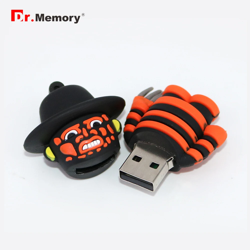 Флешка Dr. Memory Pendrive 2 0 4 Гб флэш-накопитель 32 ГБ Usb-устройство оранжевого цвета 64 128
