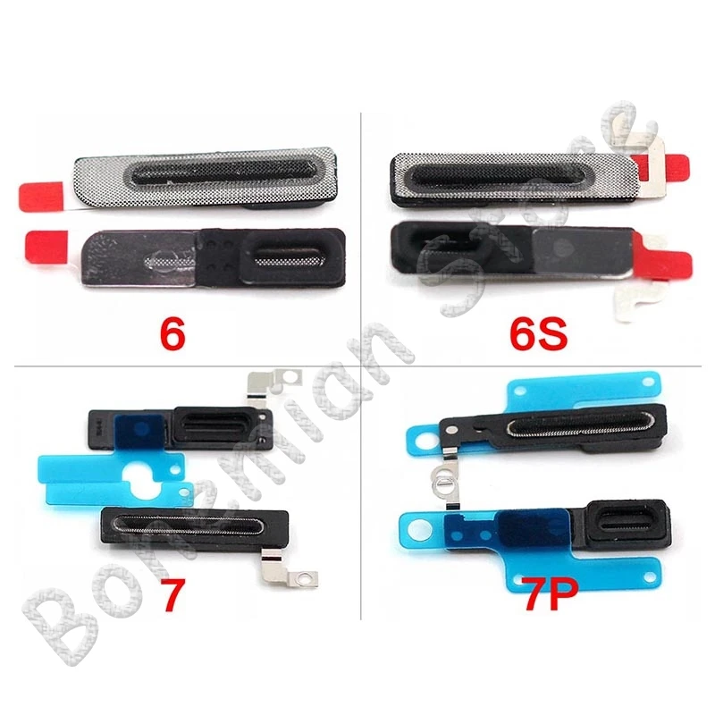50 шт для iPhone 5 5S 5c 6 6s 7 8 Plus Touch Стекло Экран динамик воздушный шланг сетка-фильтр сетка для защиты от пыли клейкий штекер