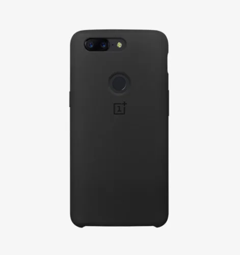 100% Оригинальный Oneplus 5T чехол с песчаником черного цвета из палисандра или