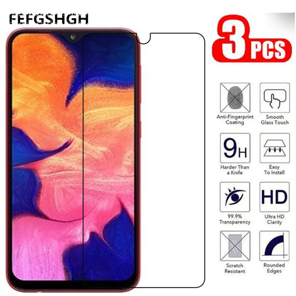 Закаленное стекло для Samsung A10 Защитное экрана Galaxy a 10 sm A105F A105 защитное