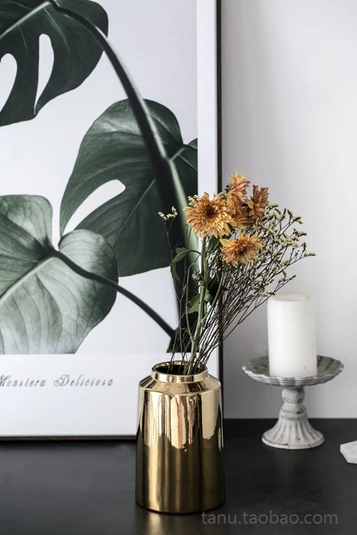 Metal Vase Brands For Dried Flowers Coffee Table Centerpieces Decorating Ideas | Дом и сад
