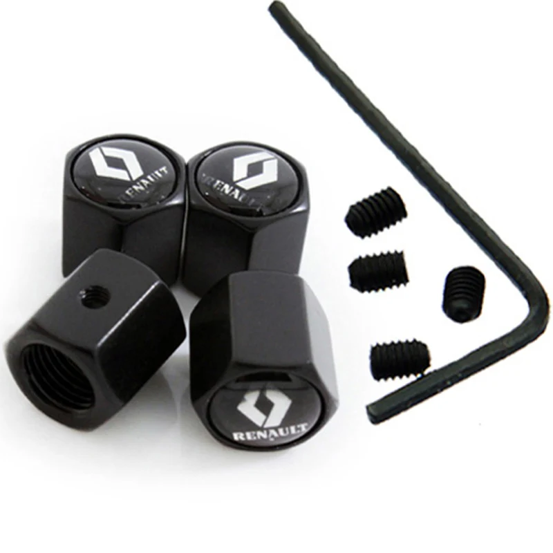 4 шт. колпачки клапанов шин для Renault Duster Logan Captur Clio аксессуары Megane 2 3 Laguna|for renault|cap