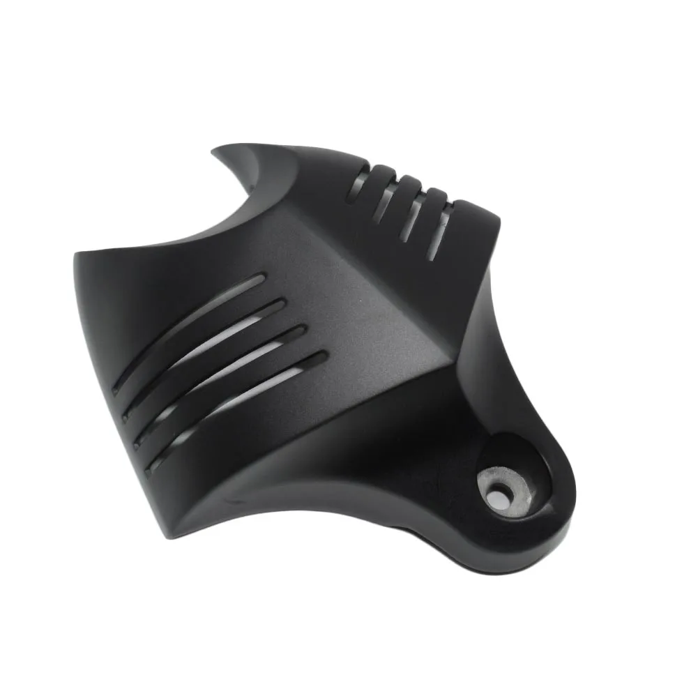 Черный V-Shield Рог Обложка набор для Harley Big Twins Evo 92-12 двойной Cam 1988 GG