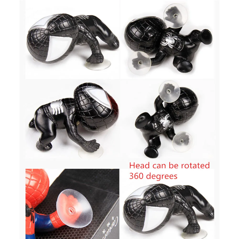 1 шт. креативная присоска Автомобильные Игрушки для альпинизма паук кукла