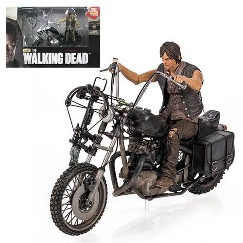 Box Set 1 Игрушки McFarlane "Ходячие мертвецы" дерил Диксон фигурку и мотоцикл Делюкс коробка набор для приготовления чая 1/Deluxe набор в коробке 2 - Цвет: Box Set 1